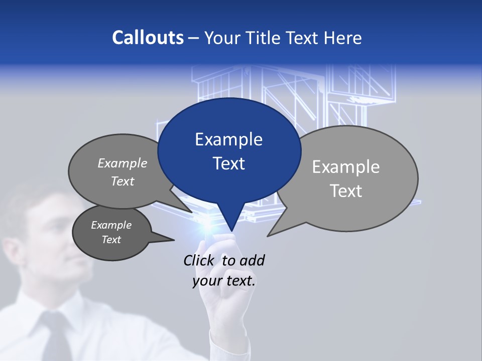 Sketch Plan Male PowerPoint Template