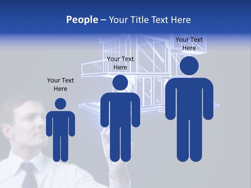 Sketch Plan Male PowerPoint Template