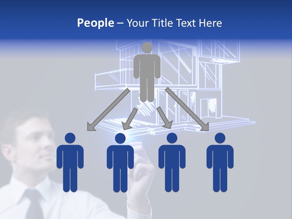 Sketch Plan Male PowerPoint Template