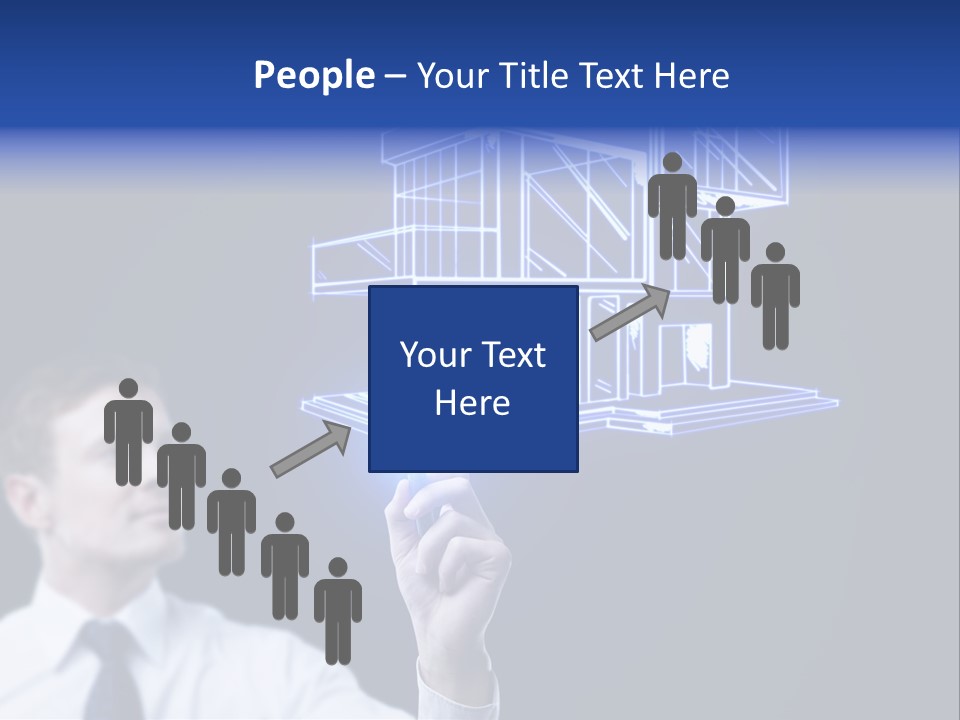 Sketch Plan Male PowerPoint Template