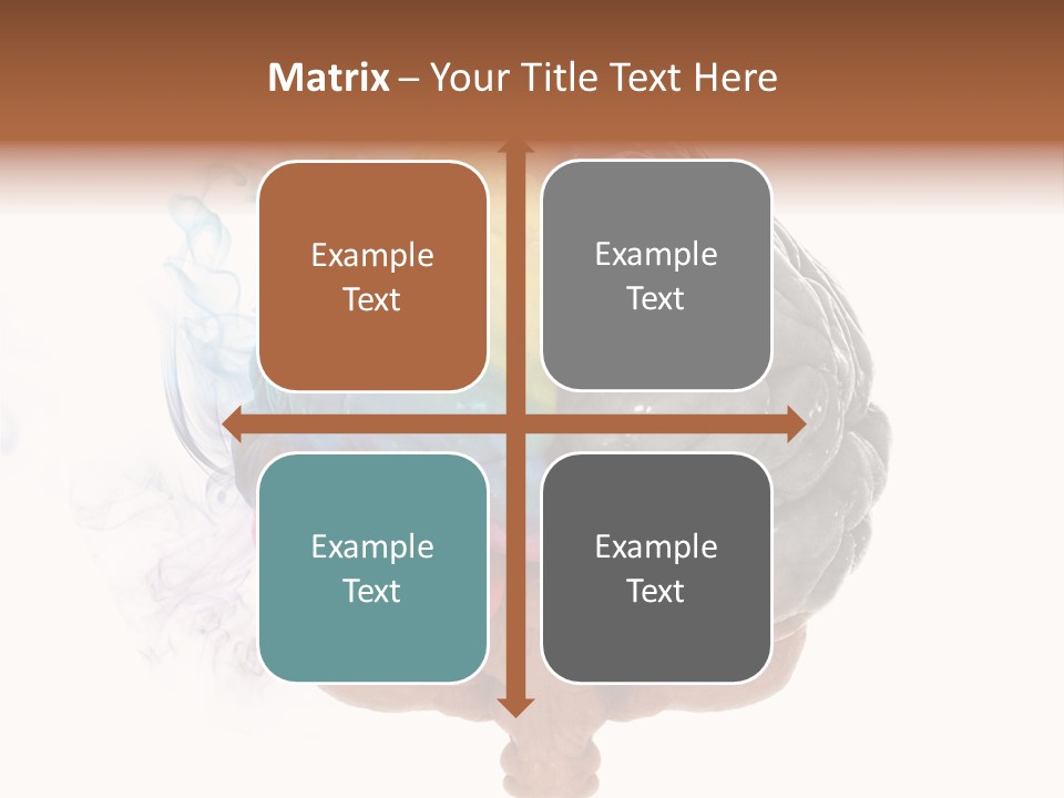 Knowledge Hemisphere Solution PowerPoint Template