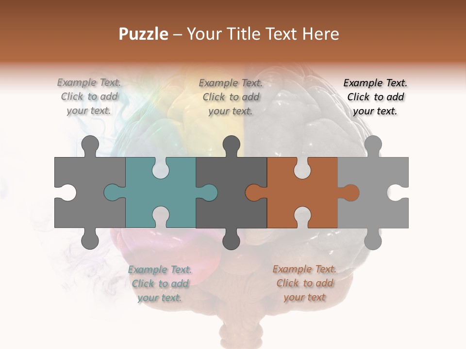 Knowledge Hemisphere Solution PowerPoint Template