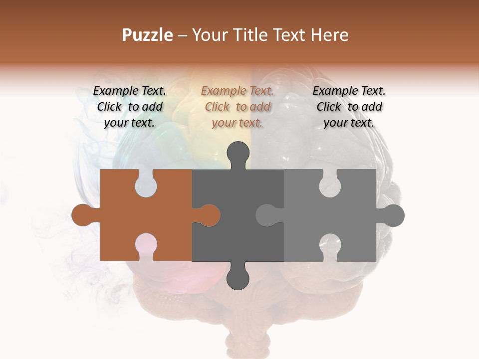 Knowledge Hemisphere Solution PowerPoint Template