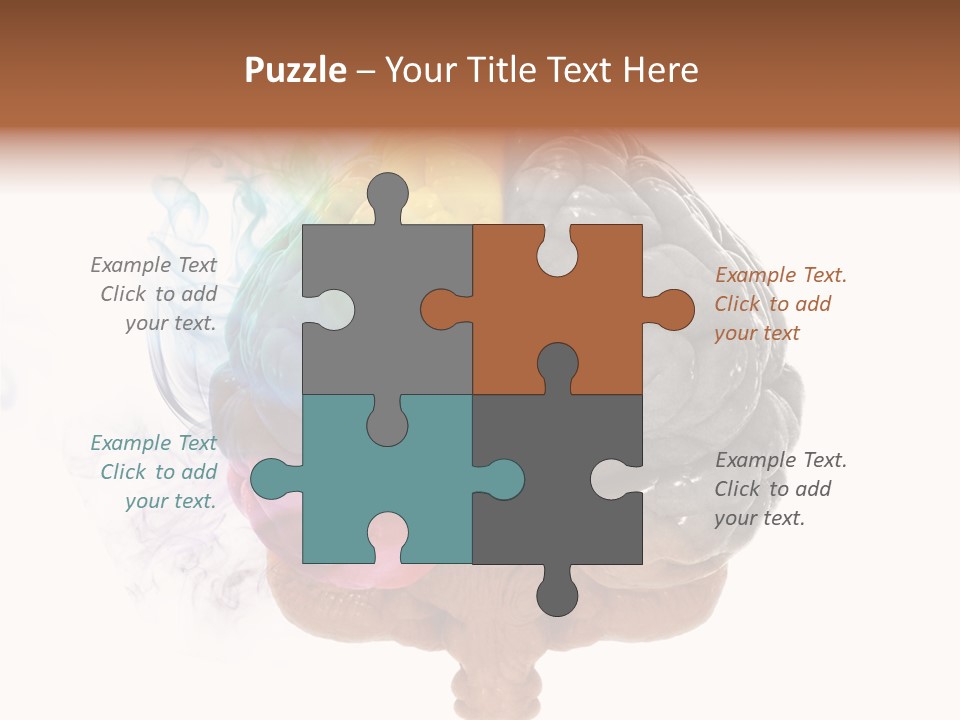 Knowledge Hemisphere Solution PowerPoint Template