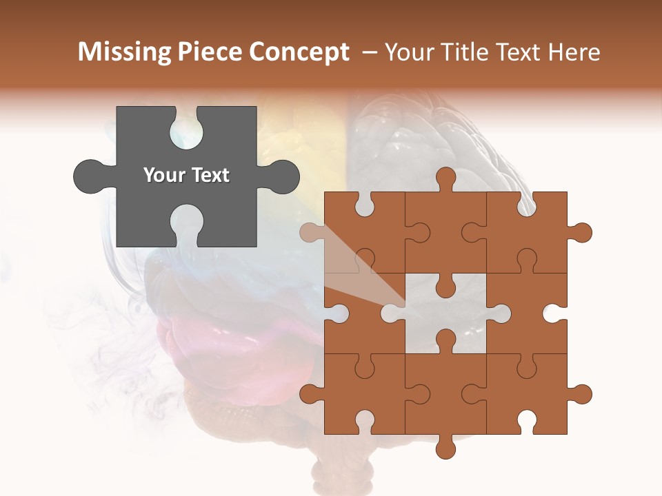 Knowledge Hemisphere Solution PowerPoint Template