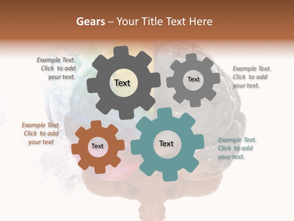 Knowledge Hemisphere Solution PowerPoint Template
