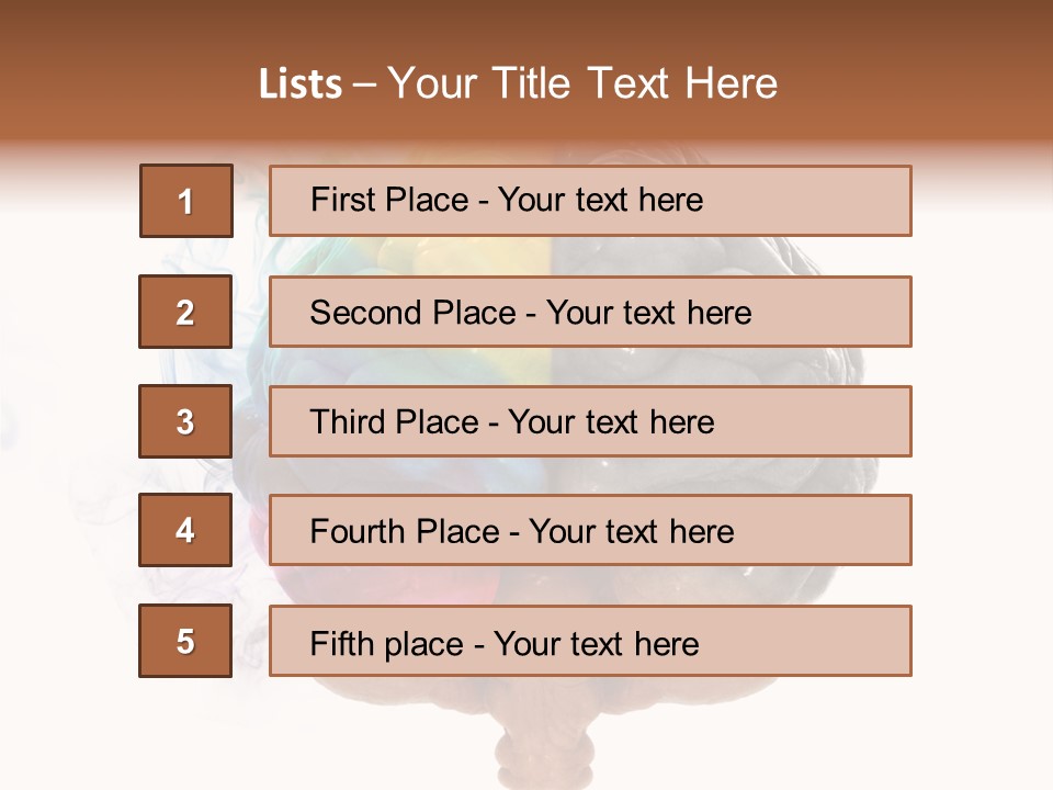 Knowledge Hemisphere Solution PowerPoint Template