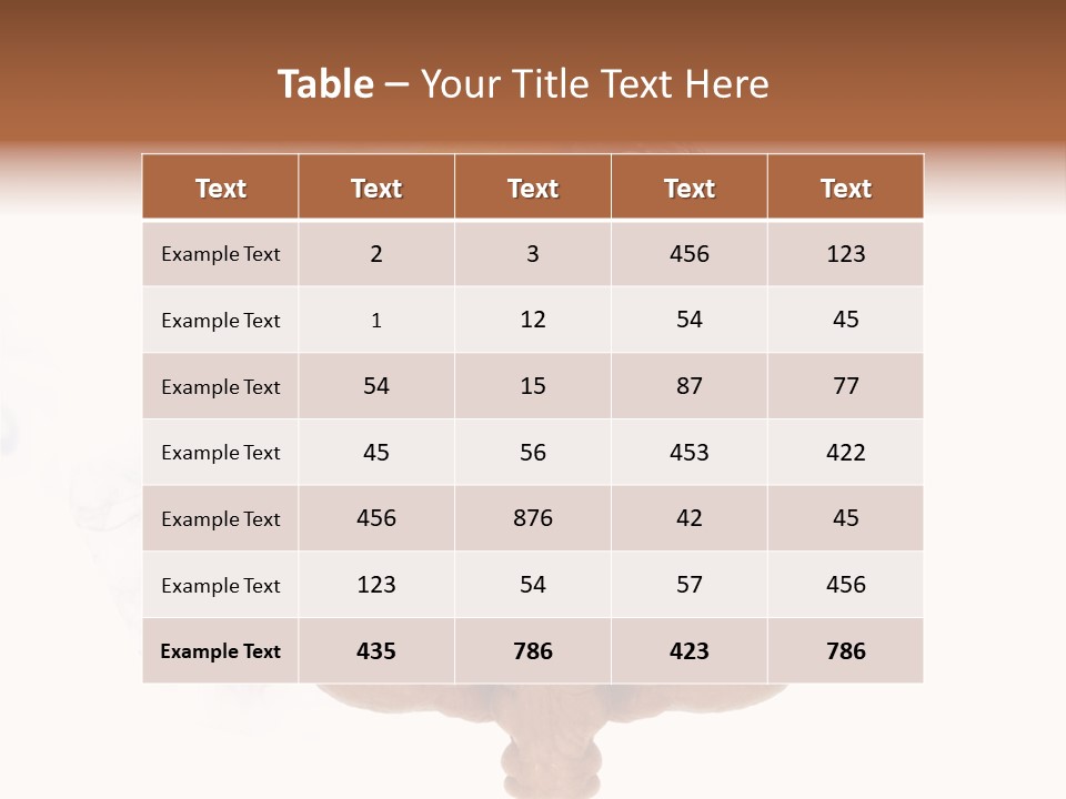 Knowledge Hemisphere Solution PowerPoint Template