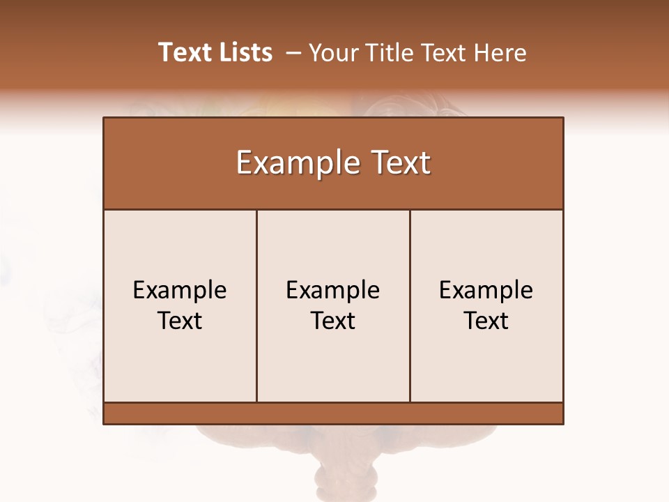 Knowledge Hemisphere Solution PowerPoint Template