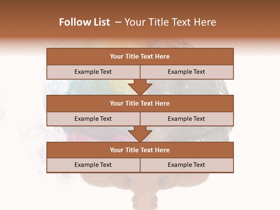 Knowledge Hemisphere Solution PowerPoint Template