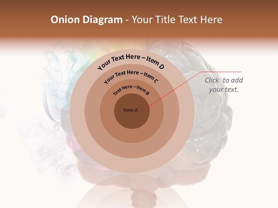 Knowledge Hemisphere Solution PowerPoint Template