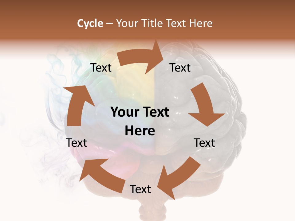 Knowledge Hemisphere Solution PowerPoint Template