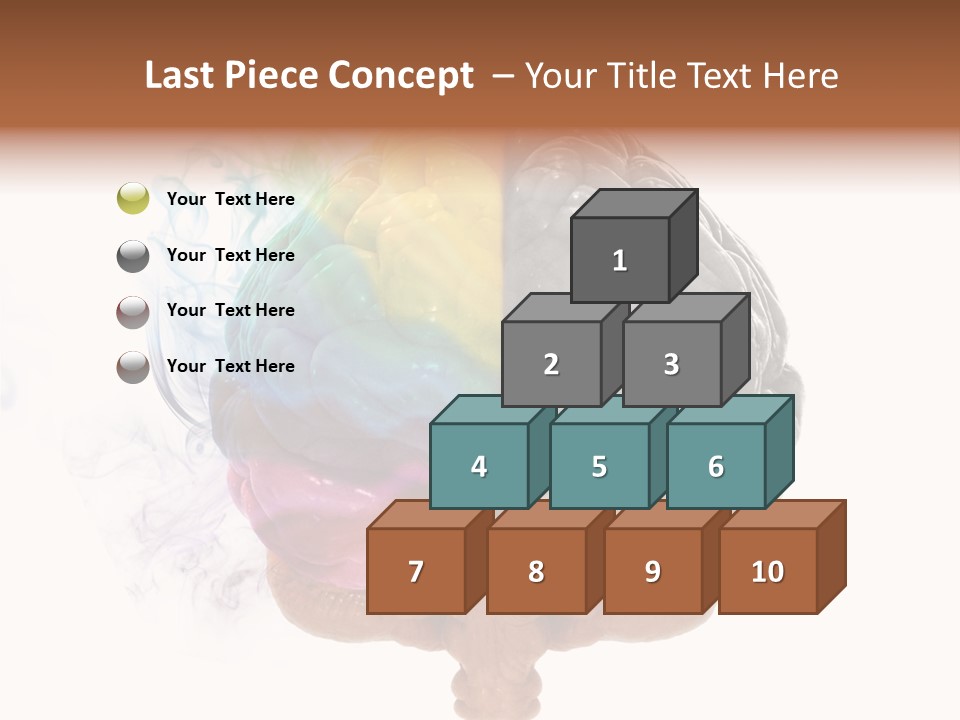 Knowledge Hemisphere Solution PowerPoint Template