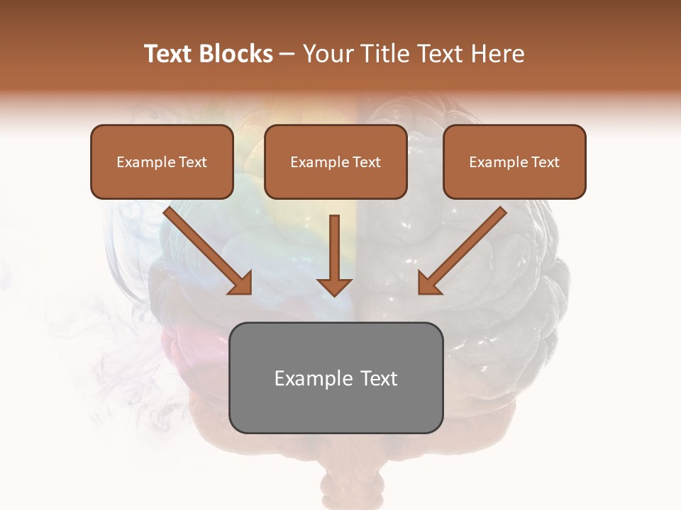 Knowledge Hemisphere Solution PowerPoint Template