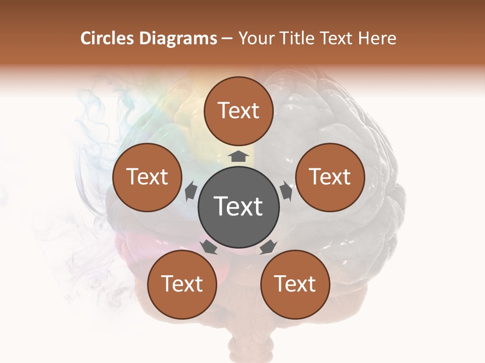 Knowledge Hemisphere Solution PowerPoint Template