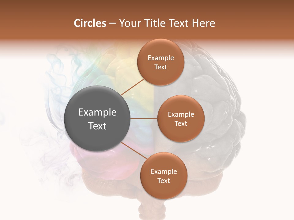 Knowledge Hemisphere Solution PowerPoint Template