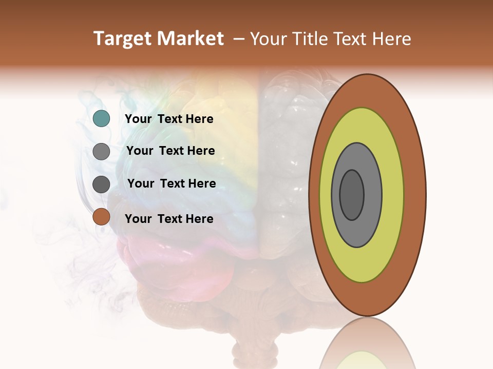 Knowledge Hemisphere Solution PowerPoint Template