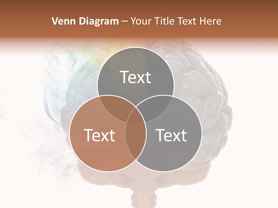 Knowledge Hemisphere Solution PowerPoint Template