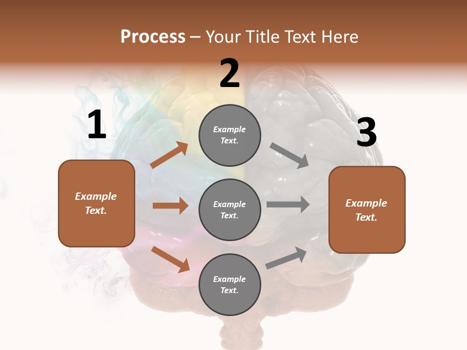 Knowledge Hemisphere Solution PowerPoint Template