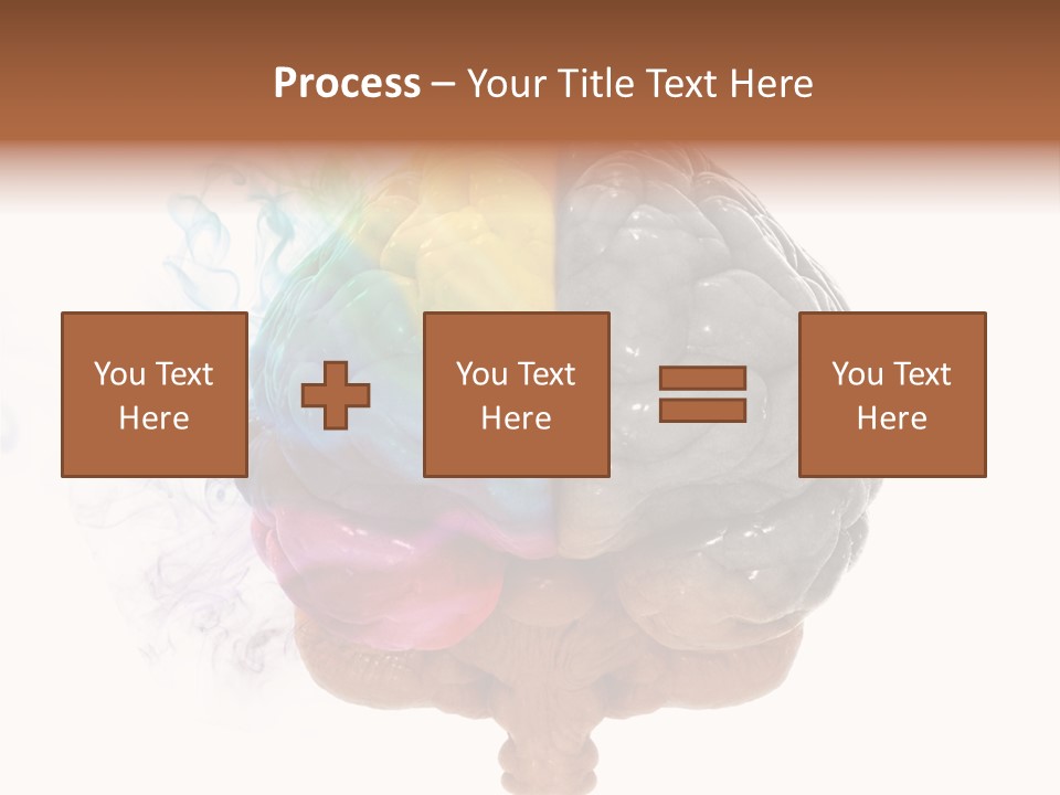 Knowledge Hemisphere Solution PowerPoint Template