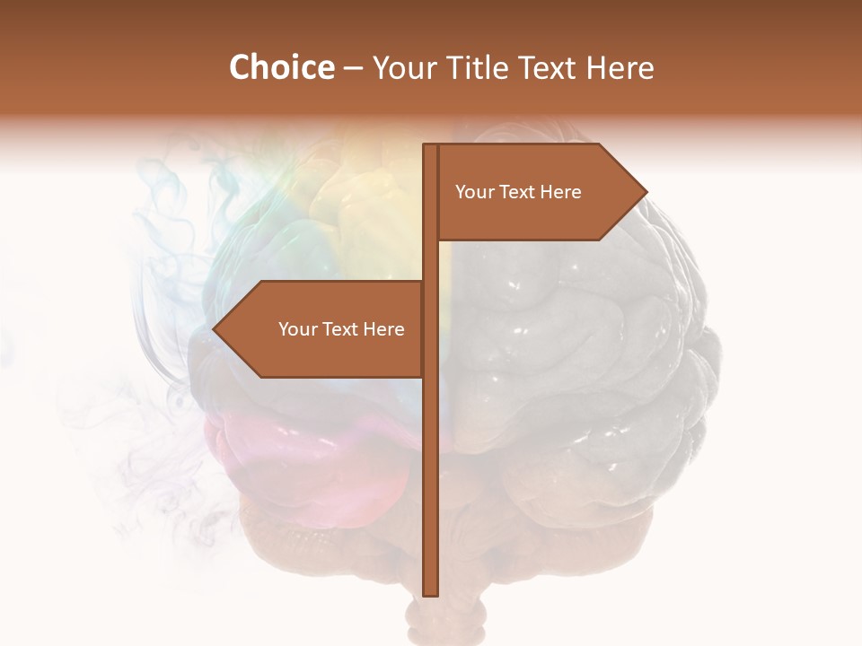Knowledge Hemisphere Solution PowerPoint Template