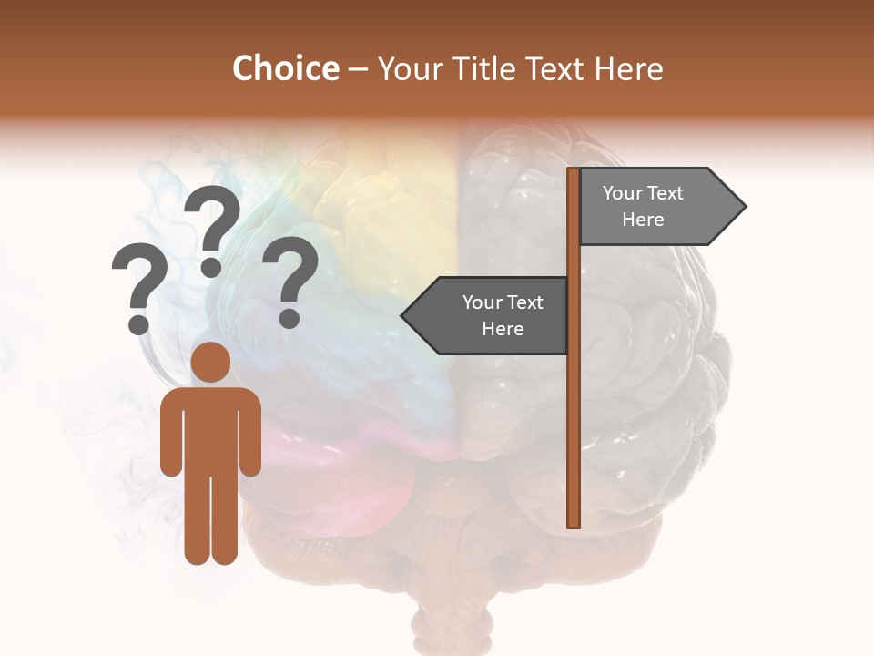 Knowledge Hemisphere Solution PowerPoint Template