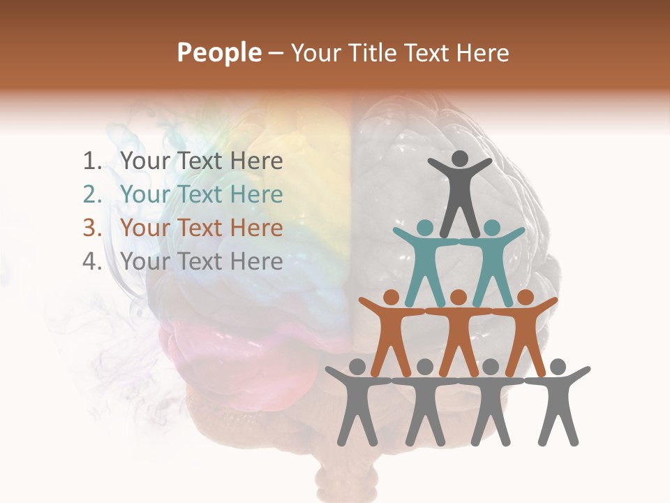 Knowledge Hemisphere Solution PowerPoint Template