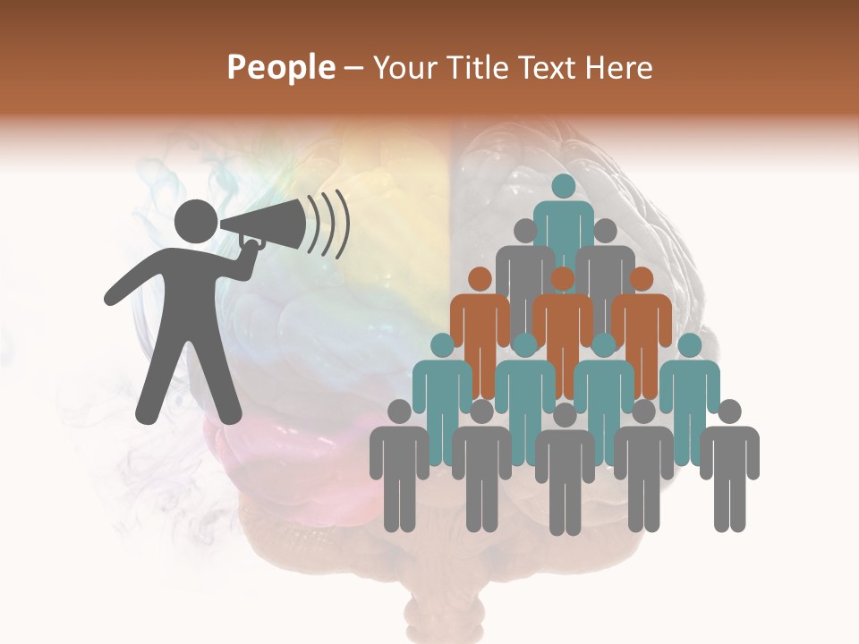 Knowledge Hemisphere Solution PowerPoint Template