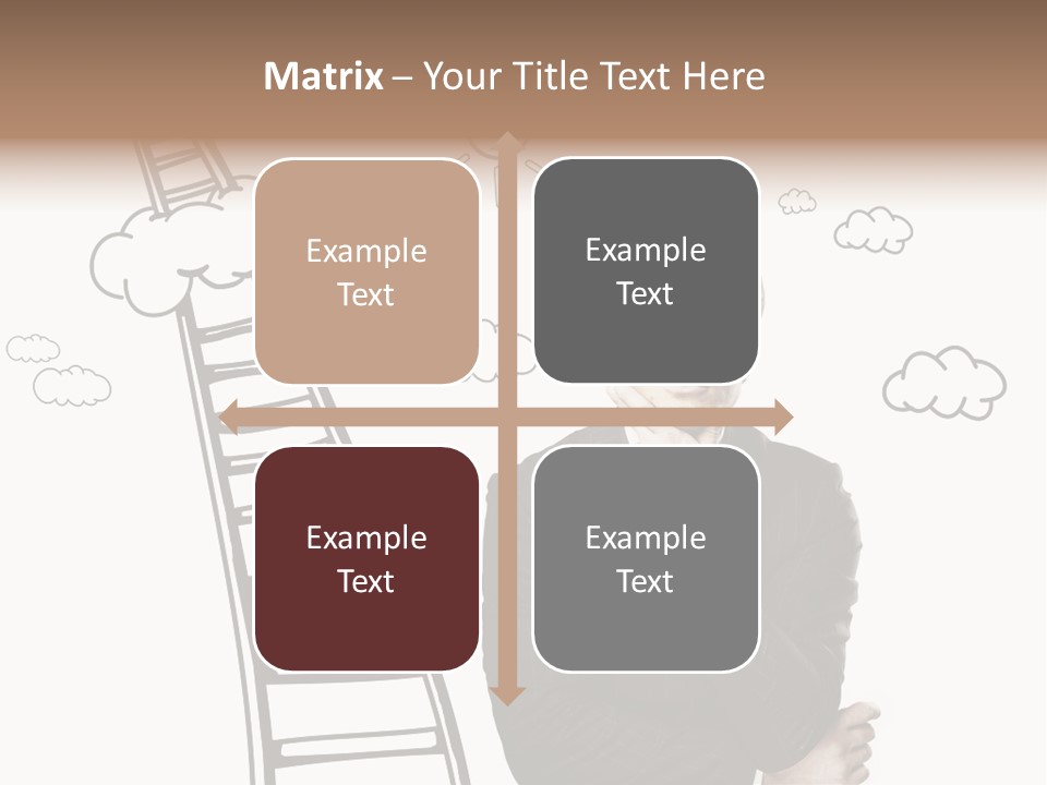 Businessman Research Concept PowerPoint Template