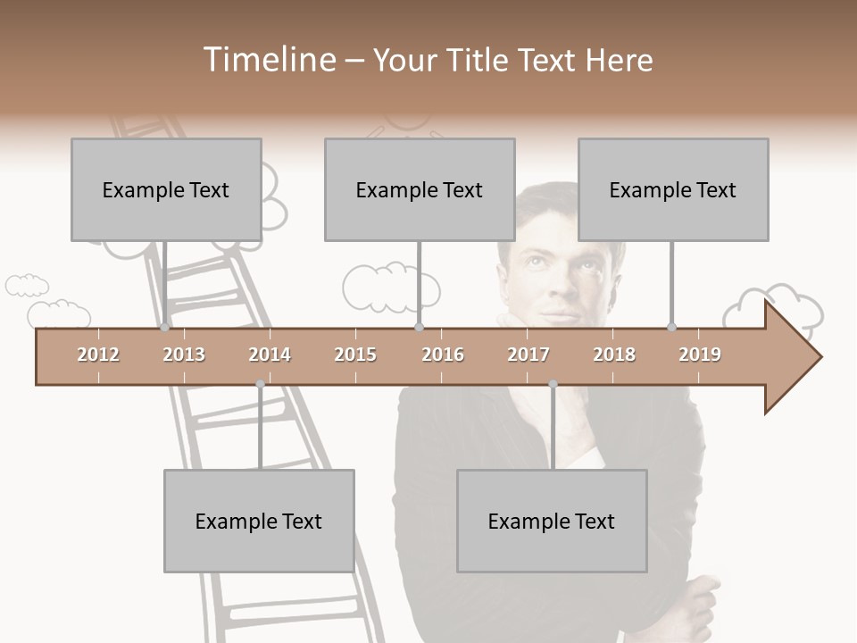 Businessman Research Concept PowerPoint Template