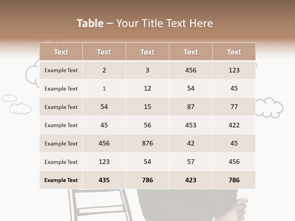 Businessman Research Concept PowerPoint Template