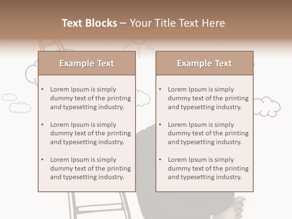 Businessman Research Concept PowerPoint Template