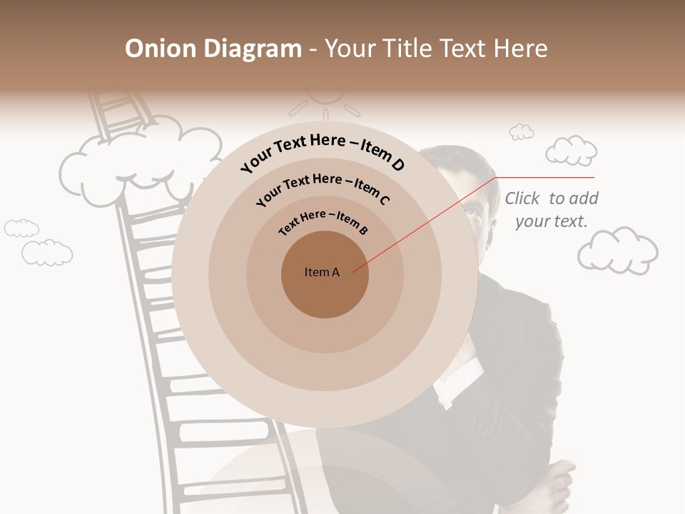 Businessman Research Concept PowerPoint Template