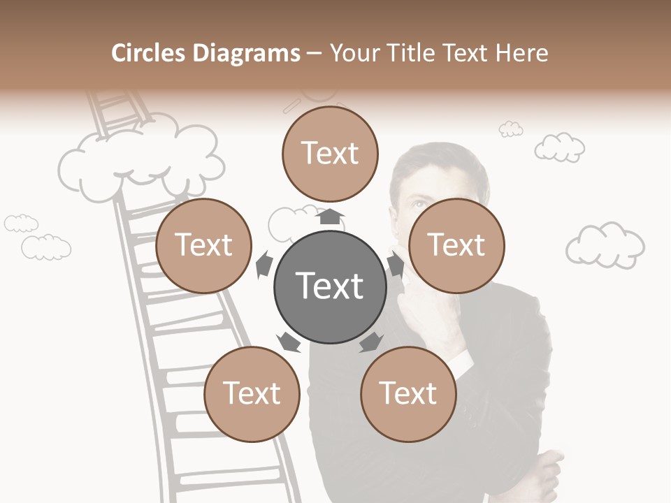 Businessman Research Concept PowerPoint Template