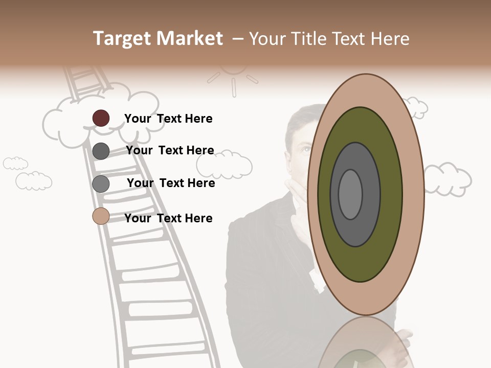 Businessman Research Concept PowerPoint Template