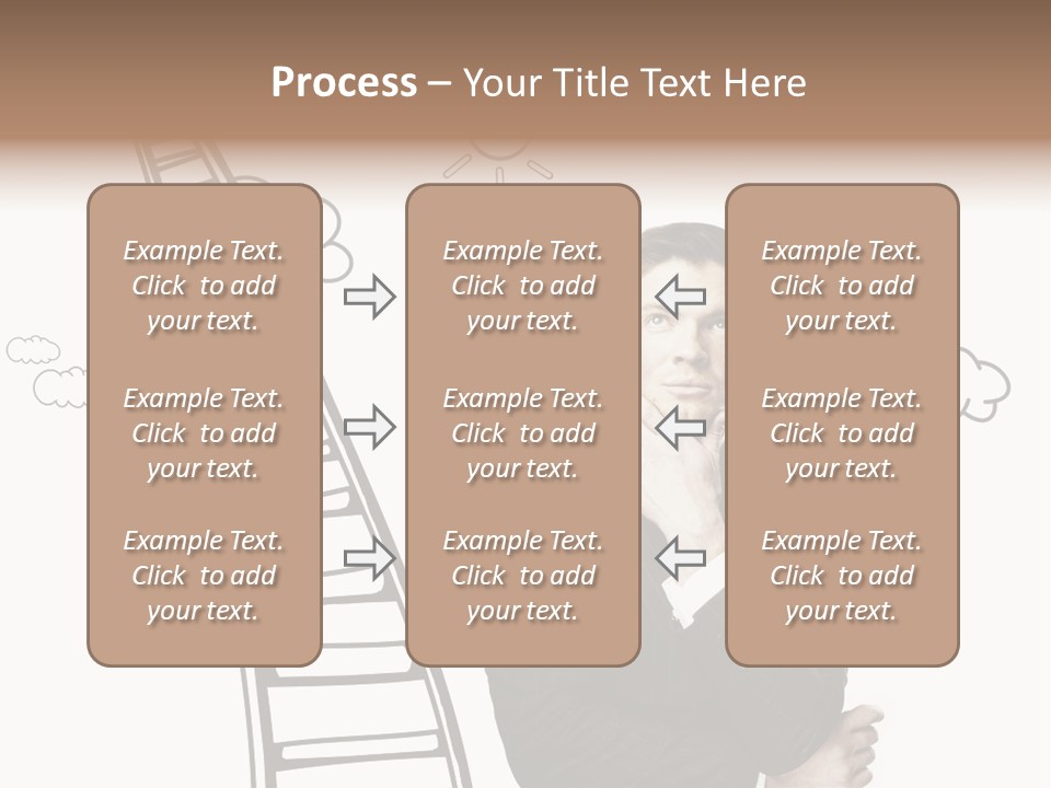 Businessman Research Concept PowerPoint Template