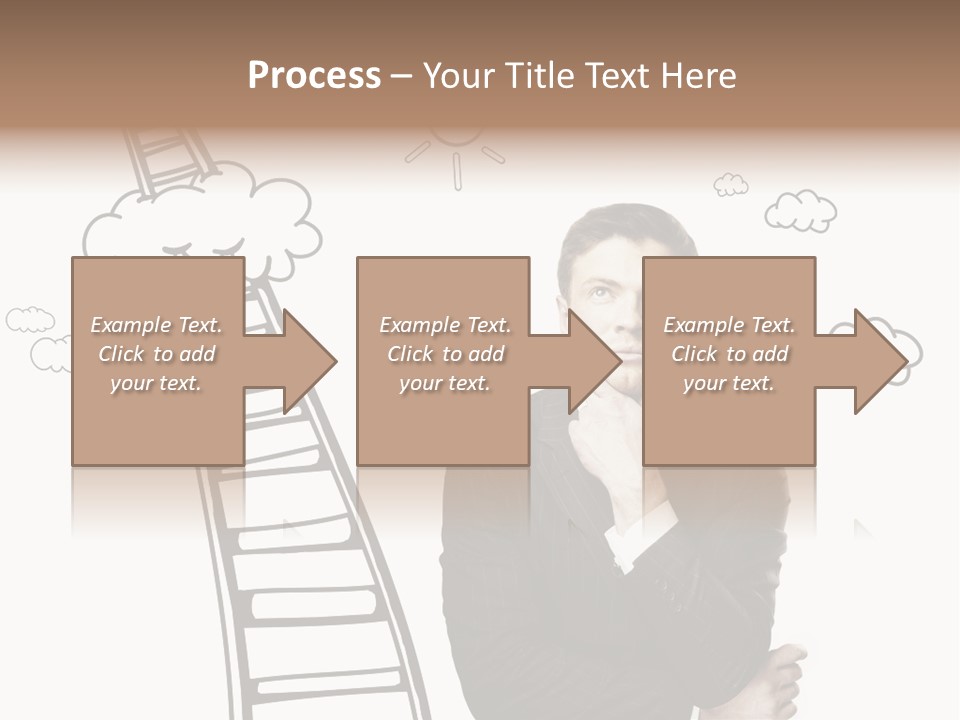 Businessman Research Concept PowerPoint Template