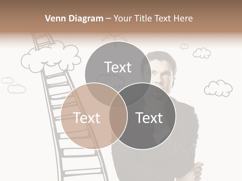 Businessman Research Concept PowerPoint Template