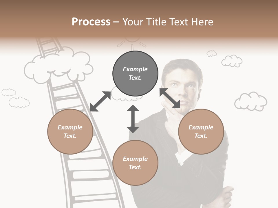 Businessman Research Concept PowerPoint Template