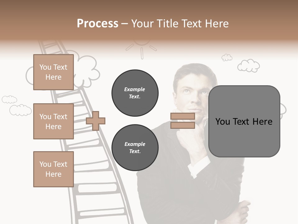 Businessman Research Concept PowerPoint Template