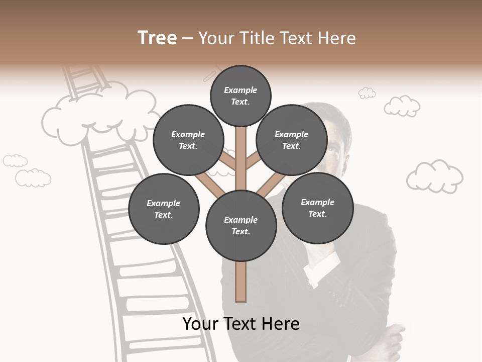 Businessman Research Concept PowerPoint Template