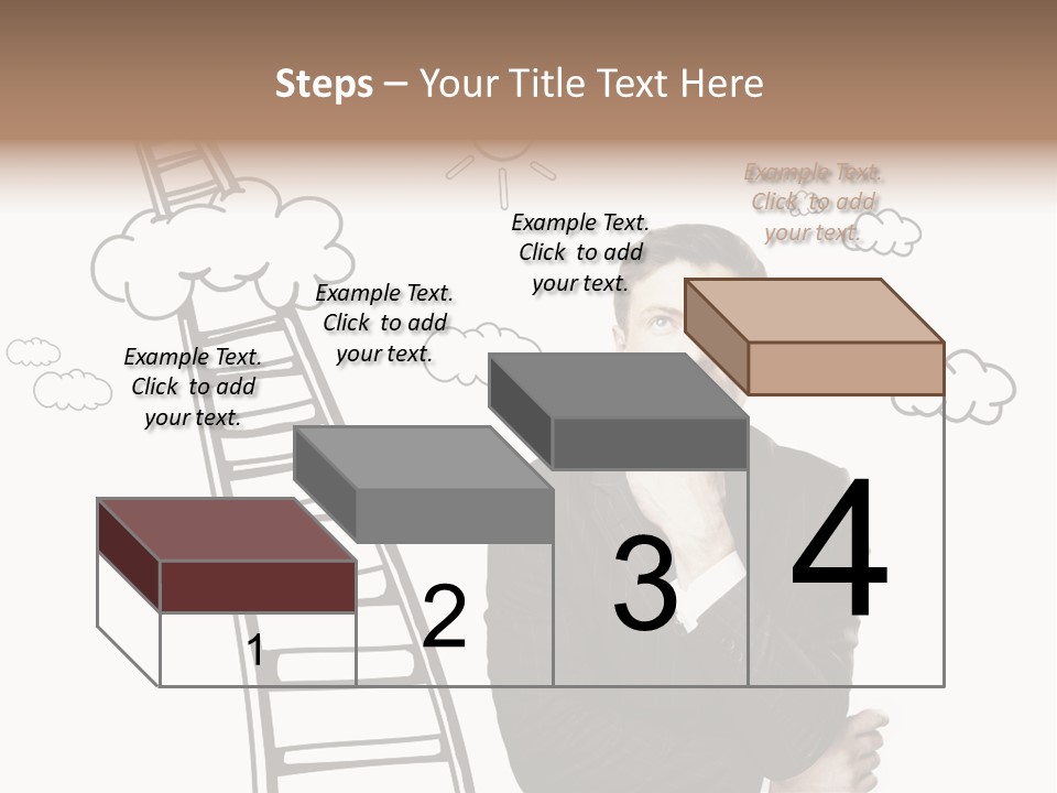 Businessman Research Concept PowerPoint Template