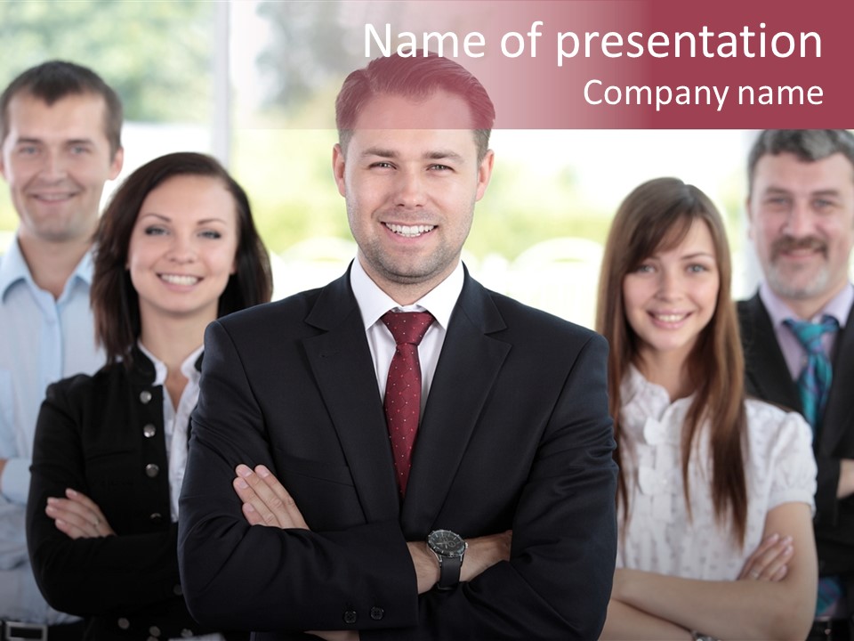 Boss People Lifestyle PowerPoint Template