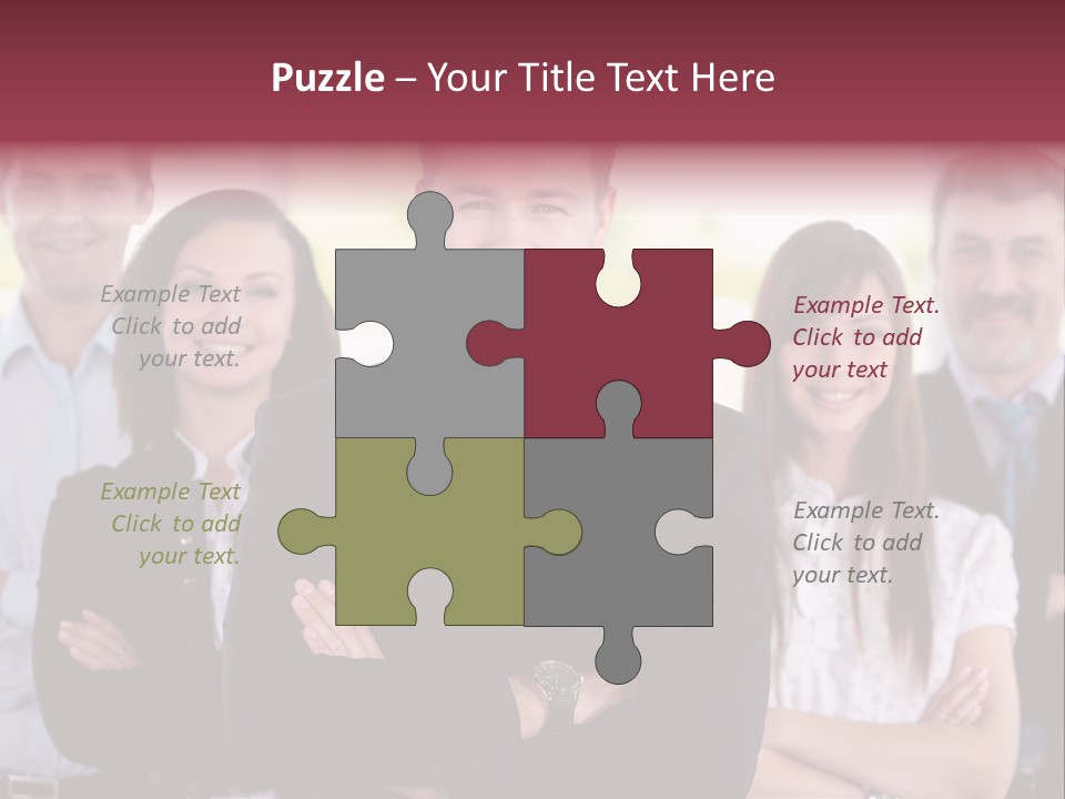 Boss People Lifestyle PowerPoint Template