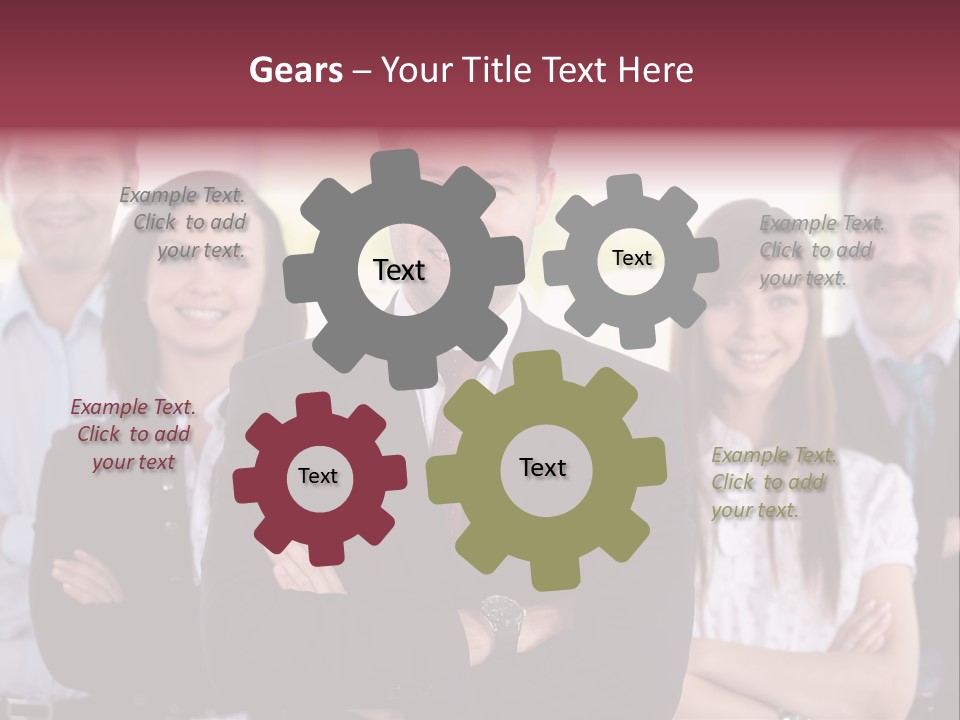 Boss People Lifestyle PowerPoint Template