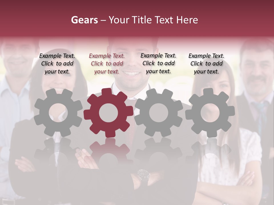 Boss People Lifestyle PowerPoint Template