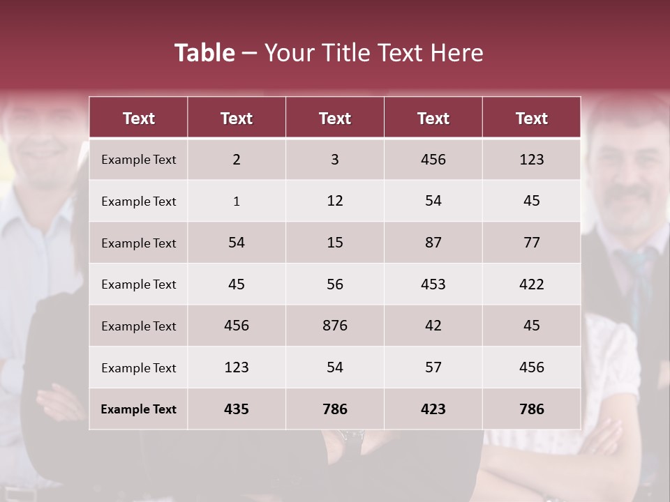 Boss People Lifestyle PowerPoint Template