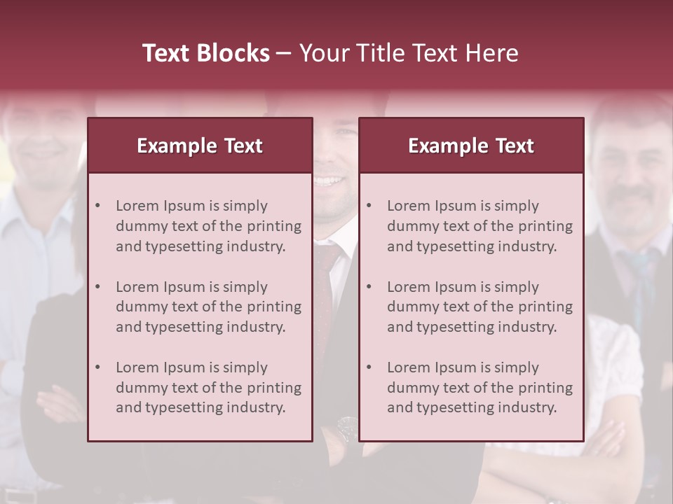 Boss People Lifestyle PowerPoint Template
