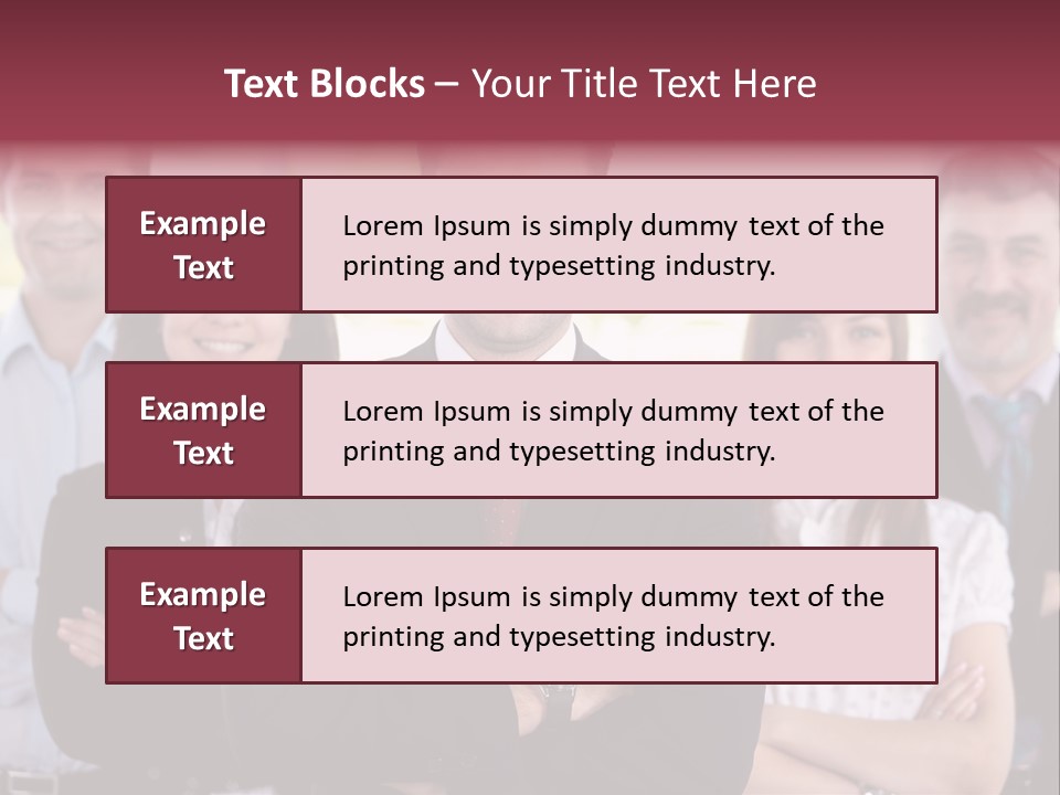 Boss People Lifestyle PowerPoint Template