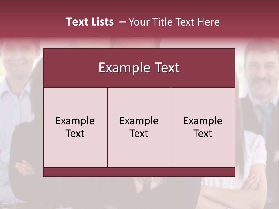 Boss People Lifestyle PowerPoint Template